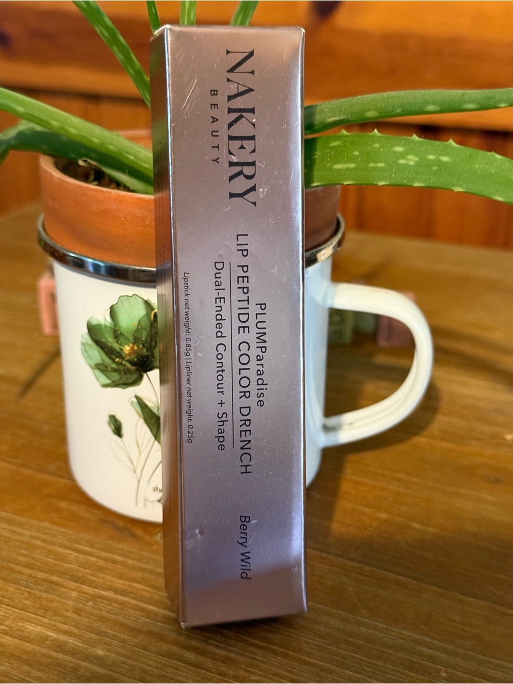Nakery Beauty PlumpParadise Lip Peptide Color Drench - Berry Wild